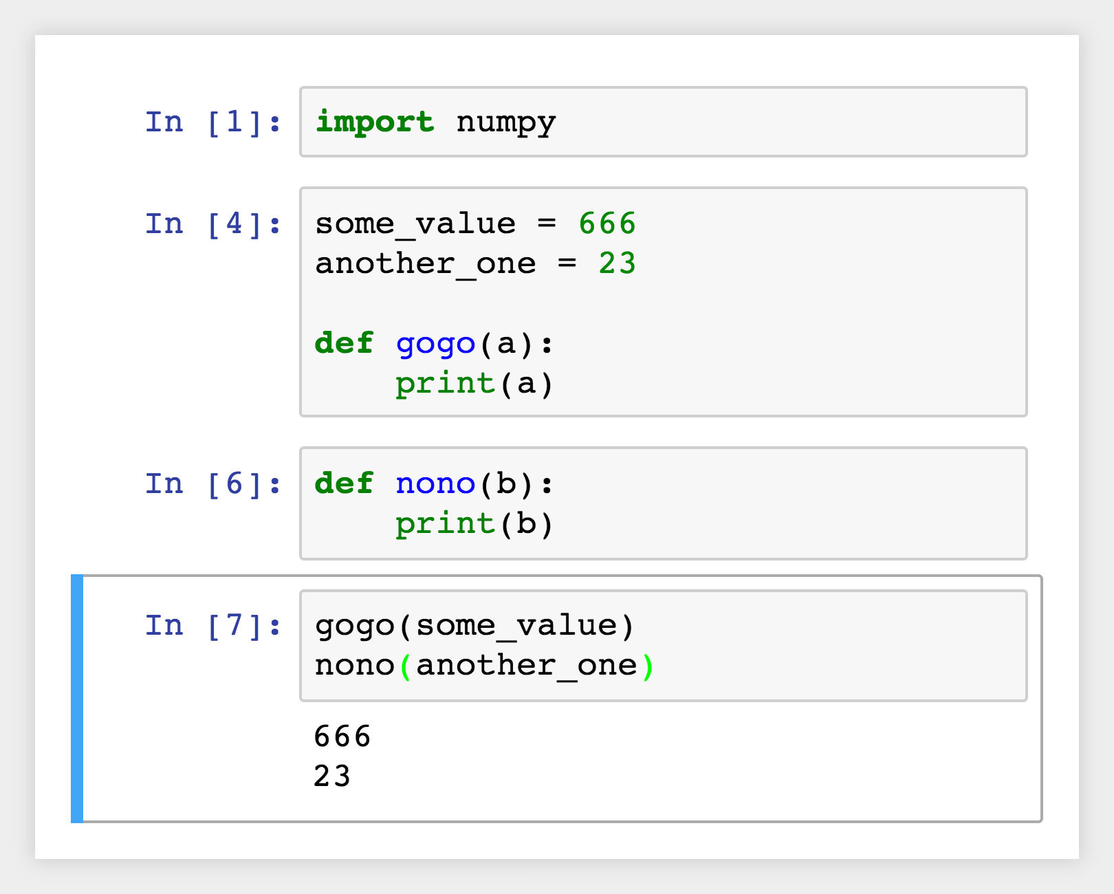 The Notebook paradigm (Jupyter Notebook)