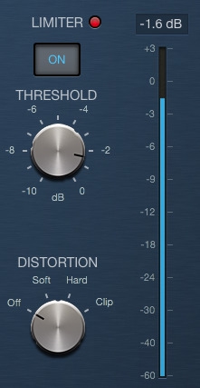 Threshold control in Logic Pro X