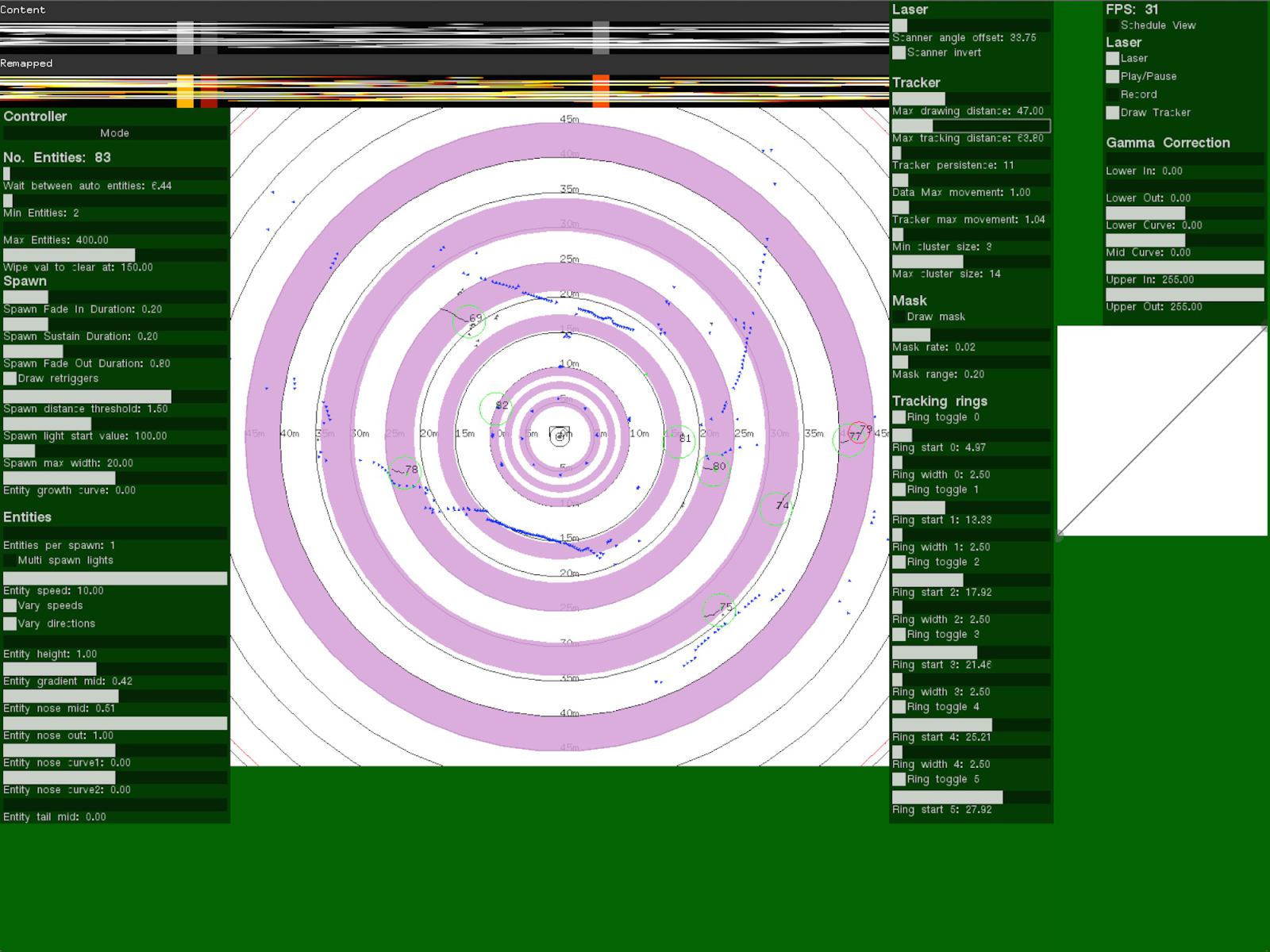 Radiant Lines software screenshot